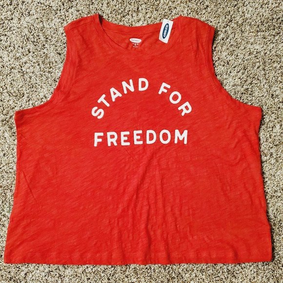 Stand For Freedom Women's XXL Tank Top - Picture 2 of 4